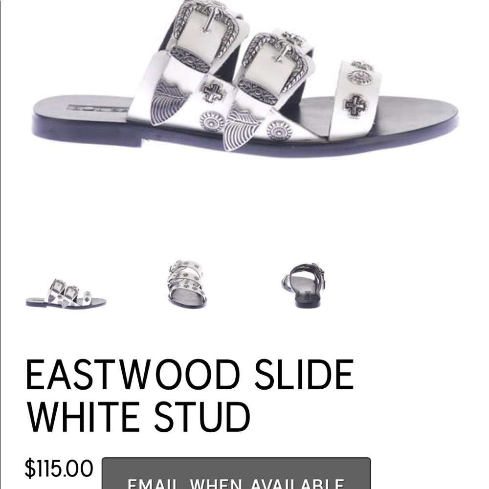 COPY - NWT Sol Sana Eastwood slide, 39